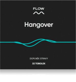 Flow Hangover tobolky na očistu organismu 32 tbl