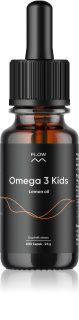 Flow Omega 3 Kids Lemon Oil olej pro podporu zdraví nervové soustavy pro děti 24 g