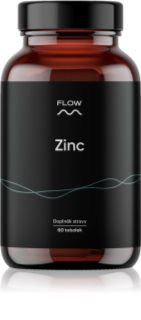 Flow Zinc kapsle pro detoxikaci organismu, podporu imunity a krásnou pleť, vlasy, nehty 60 cps