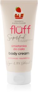 Fluff Superfood strawberry and White Chocolate testápoló krém 150 ml