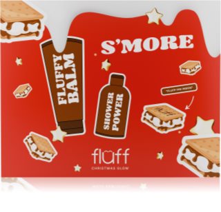 Fluff Christmas Glow Body Care Set S'more vianočná darčeková sada 1 ks