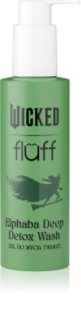 Fluff Wicked Elphaba Deep Detox Wash čistiaci gél na tvár 150 ml