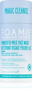 Foamie Powder-To-Milk Face Wash jemný pudr pro dokonalé vyčištění pleti 40 g