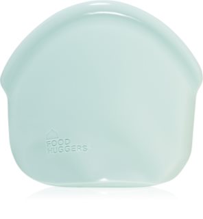 Food Huggers Hugger Bag bolsa de silicona para los alimentos color Green 400 ml