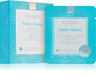 FOREO UFO™ Matte Maniac tisztító arcmaszk 6 db