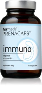 formeds Prenacaps immuno kapsułki do normalnego funkcjonowania układu odpornościowego i ochrony komórek przed stresem oksydacyjnym 60 caps.