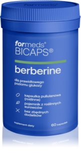 formeds Bicaps Berberine kapsułki do utrzymania prawidłowego stężenia cukru we krwi 60 caps.