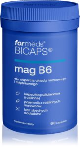 formeds Bicaps mag B6 kapsułki dla redukcji zmęczenia i wyczerpania 60 caps.