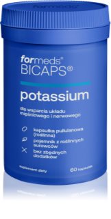 formeds Bicaps Potassium kapsułki dla prawidłowego funkcjonowania organizmu 60 caps.