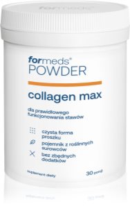 formeds Powder collagen max kolagen wspomaga prawidłowe funkcjonowanie chrząstek i kości 156 g