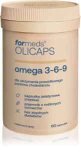 formeds Olicaps Omega 3-6-9 kapsułki do utrzymania prawidłowego poziomu cholesterolu 60 caps.