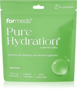 formeds Pure Hydratation saszetki zapewnienia równowagę elektrolityczną smak Matcha 14 szt.