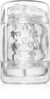 FPPR Double Sided Mouth & Vagina Transparent Masturbatore maschile 11 cm