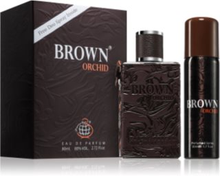 Fragrance World Brown Orchid coffret para homens 1 un.