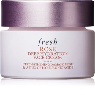 fresh Rose Deep Hydration Face Cream hidratantna krema za lice s hijaluronskom kiselinom