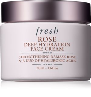 fresh Rose Deep Hydration Face Cream feuchtigkeitsspendende Gesichtscreme mit Hyaluronsäure