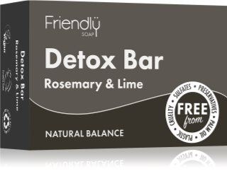 Friendly Soap Detox Bar Rosemary & Lime prirodni sapun 95 g