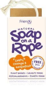 Friendly Soap Soap on a Rope Orange & Grapefruit prirodni sapun na uzici 95 g