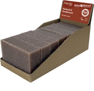 Friendly Soap Natural Soap Patchouli & Sandalwood Naturseife