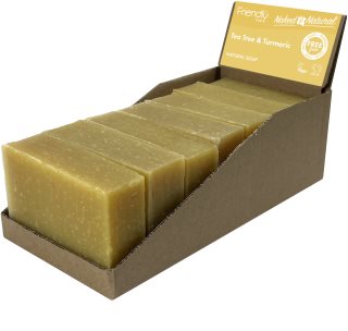 Friendly Soap Natural Soap Tea Tree & Turmeric přírodní mýdlo 7x95 g