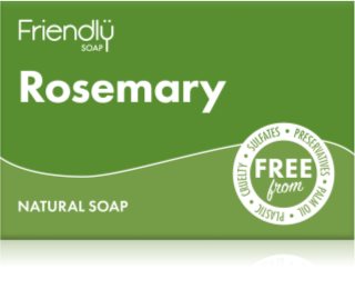 Friendly Soap Natural Soap Rosemary Dabiskas ziepes 95 g