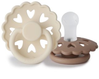 FRIGG Fairytale Round Silicone 2-Pack Size 1 пустушка The Ugly Duckling/The Emperors New Clothes 2 кс