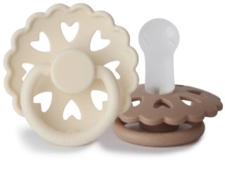 FRIGG Fairytale Round Silicone 2-Pack Size 2 пустушка The Ugly Duckling/The Emperors New Clothes 2 кс