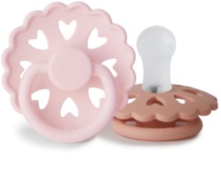 FRIGG Fairytale Round Silicone 2-Pack Size 1 smoczek