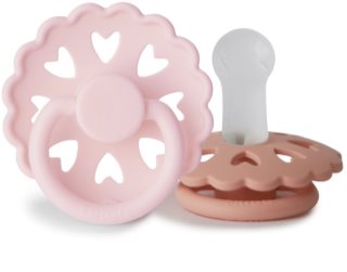 FRIGG Fairytale Round Silicone 2-Pack Size 2 smoczek