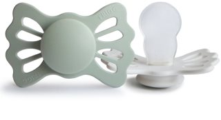 FRIGG Lucky Size 2:6-18 months chupeta Sage/Silver Gray 2 un.