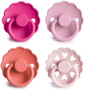 FRIGG 4 Pack Edition Size 2:6-18 months dummy Rosy Romance 4 pc