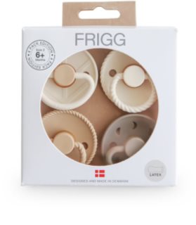 FRIGG 4 Pack Edition Size 2:6-18 months tétine Crystal Sparkle