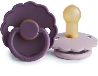 FRIGG Daisy Size 1:0-6 months tétine Violet Dream/Soft Lilac 2 pcs