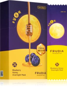 Frudia Honey Blueberry mascarilla de noche hidratante para pieles sensibles y secas