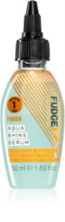 Fudge Finish Aqua Shine Serum glättendes Serum für glänzendes und geschmeidiges Haar 50 ml