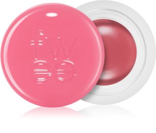 fwee Lip&Cheek Blurry Pudding Pot bálsamo com cor para os lábios e rosto tom PK01 Baby (Blushed Moment) 5 g