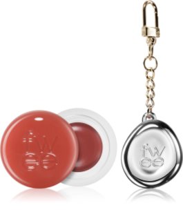 fwee Lip&Cheek Blurry Pudding Pot bálsamo com cor para os lábios e rosto + estojo tom RS02 Lyrics (Faded Moment) 5 g