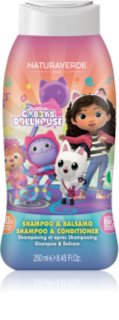 Gabby's Dollhouse Naturaverde Kids šampūnas ir kondicionierius vaikams 250 ml