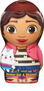 Gabby's Dollhouse 2D Kids Gentle Duschgel & Shampoo 2 in 1 400 ml