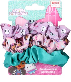 Gabby's Dollhouse Hair Accessories Scrunchies гумки для волосся 3 кс