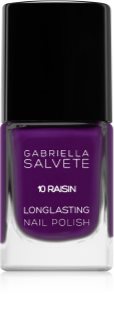 Gabriella Salvete Longlasting Enamel hosszantartó körömlakk magasfényű árnyalat 10 Raisin 11 ml