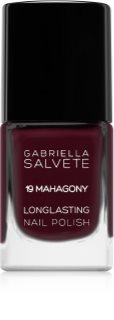Gabriella Salvete Longlasting Enamel dlouhotrvající lak na nehty s vysokým leskem odstín 19 Mahagony 11 ml