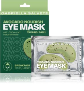 Gabriella Salvete Eye Mask Avocado intenzíven tápláló maszk szemre 5 db