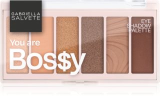Gabriella Salvete Eyeshadow 6 Shades Palette Acu ēnu palete