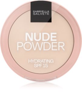 Gabriella Salvete Fixing Powder Hydrating Smalks kompaktais pūderis SPF 15