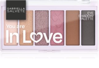 Gabriella Salvete Eyeshadow 6 Shades Palette palette de fards à paupières teinte You are in Love 12 g