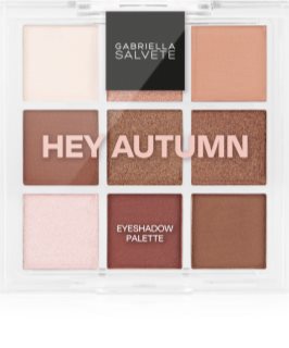 Gabriella Salvete Eyeshadow 9 Shades Palette paletka očných tieňov odtieň Bronze 9 g
