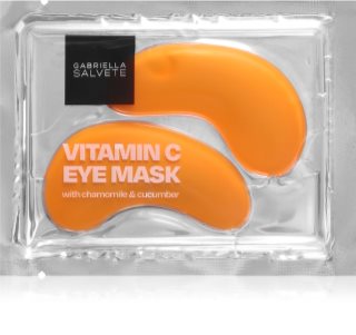 Gabriella Salvete Eye Mask Vitamin C μάσκα για τα μάτια για λαμπρότητα και ενυδάτωση 5 τμχ