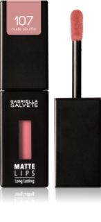 Gabriella Salvete Matte Lips hosszantartó folyékony rúzs matt hatással árnyalat 107 Nude Souffle 4,5 ml