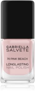 Gabriella Salvete Longlasting Enamel langanhaltender Nagellack mit hohem Glanz Farbton 74 Pink Beach 11 ml
